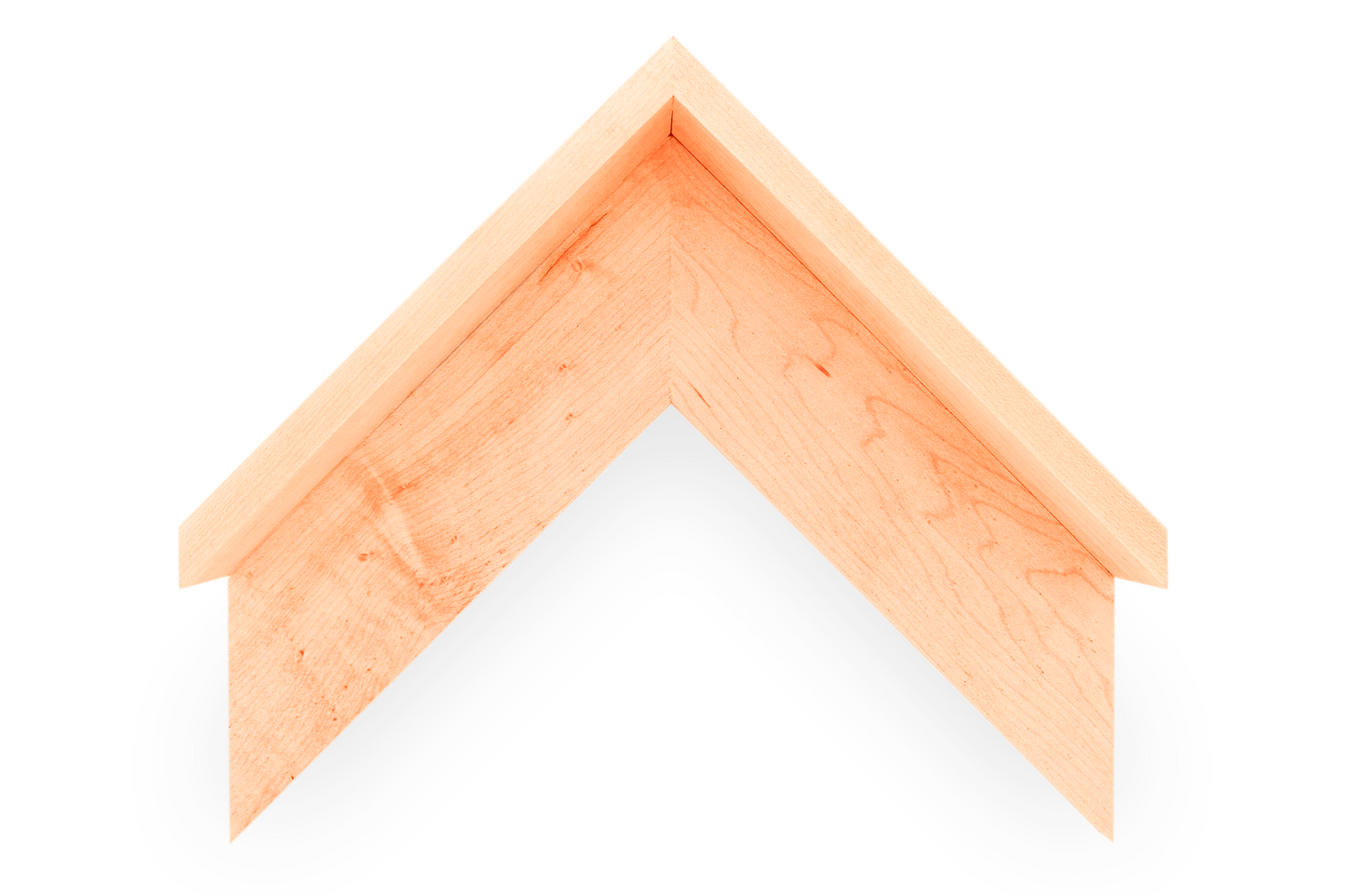 1/2" Natural Maple Float Frame